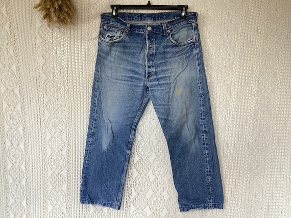 Levi's Jeans 501 Vintage W36 L30 Antique Jeans Pants Made in USA