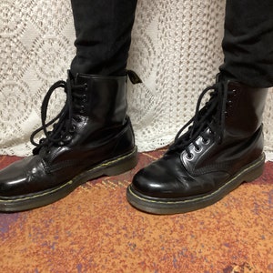 Dr martens top 6 oeillets gold
