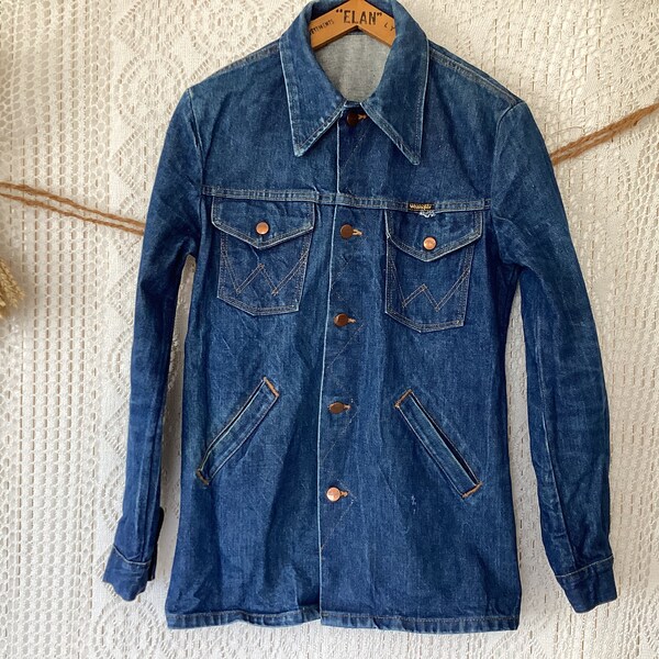 Wrangler Vintage Denim Jacket Size 36