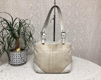 Coach Soho Satin Scarf Print Hobo Bag With Original Hangtag