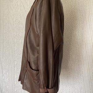Cuirs Vanifosse Vintage Leather Jacket Size 4 Made in France image 8
