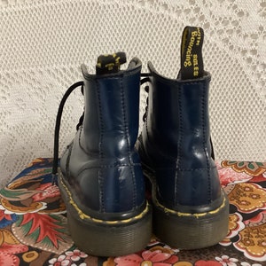 Dr Martens Bottines en Cuir 1230,5 Pointure Enfant Chaussures Vintage Made in England image 2