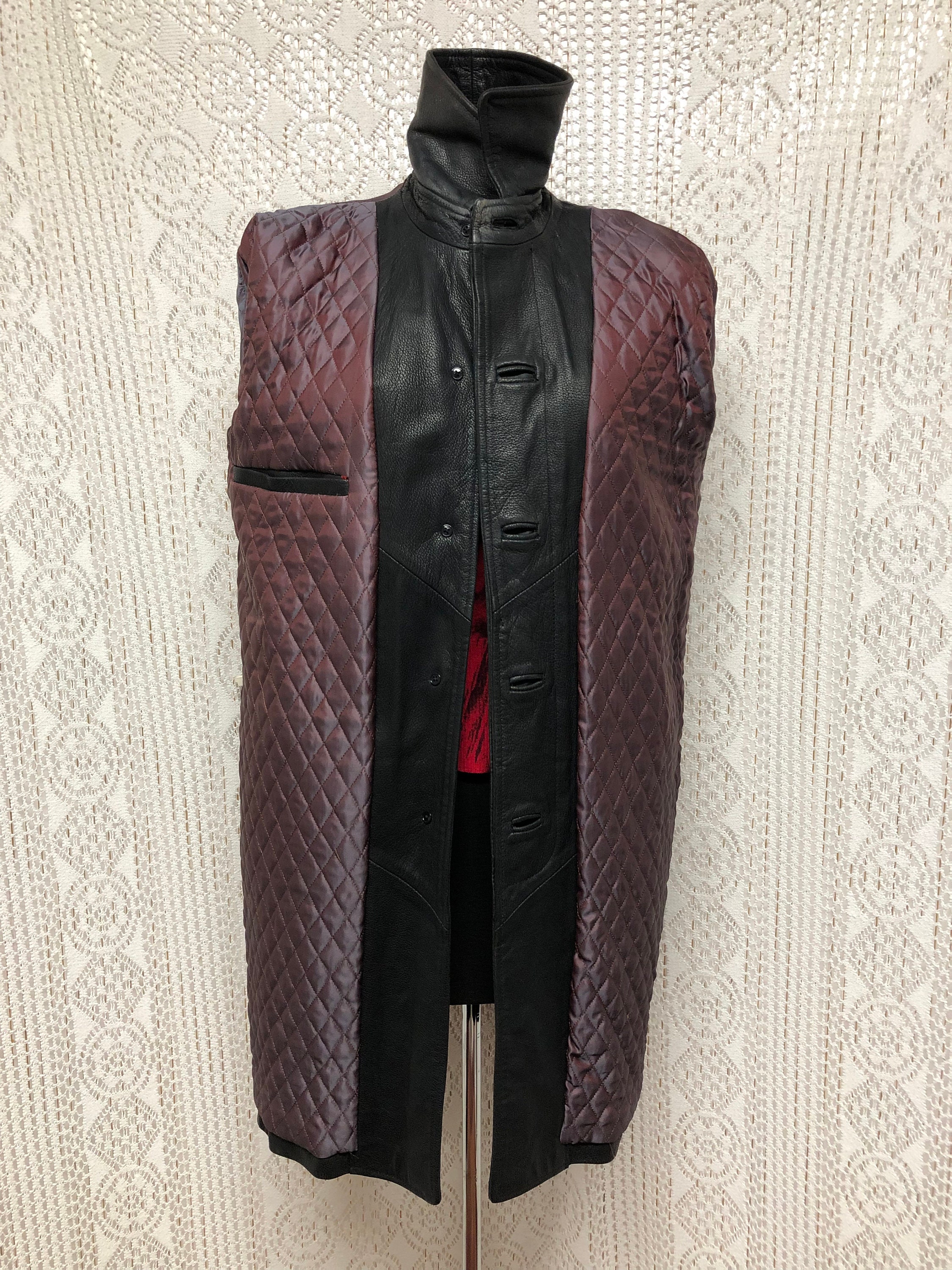 Peau D'ane Paris Three Quarter Jacket Coat in Genuine Peau D'ane Paris Three Quarter Jacket Coat in Genuine