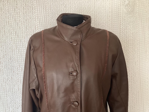 Cuirs Vanifosse Veste Cuir Vintage Taille 4 Fabriqué en France