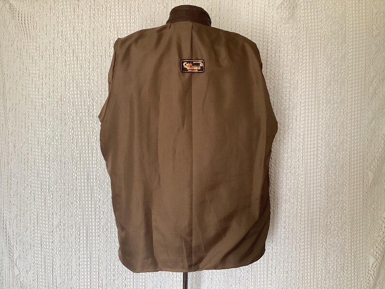 Cuirs Vanifosse Vintage Leather Jacket Size 4 Made in France image 4