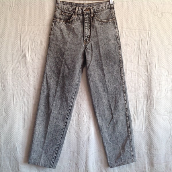 Pantalon Jeans Vintage Taille 72 Correspond à un 36/38 Gris Délavé
