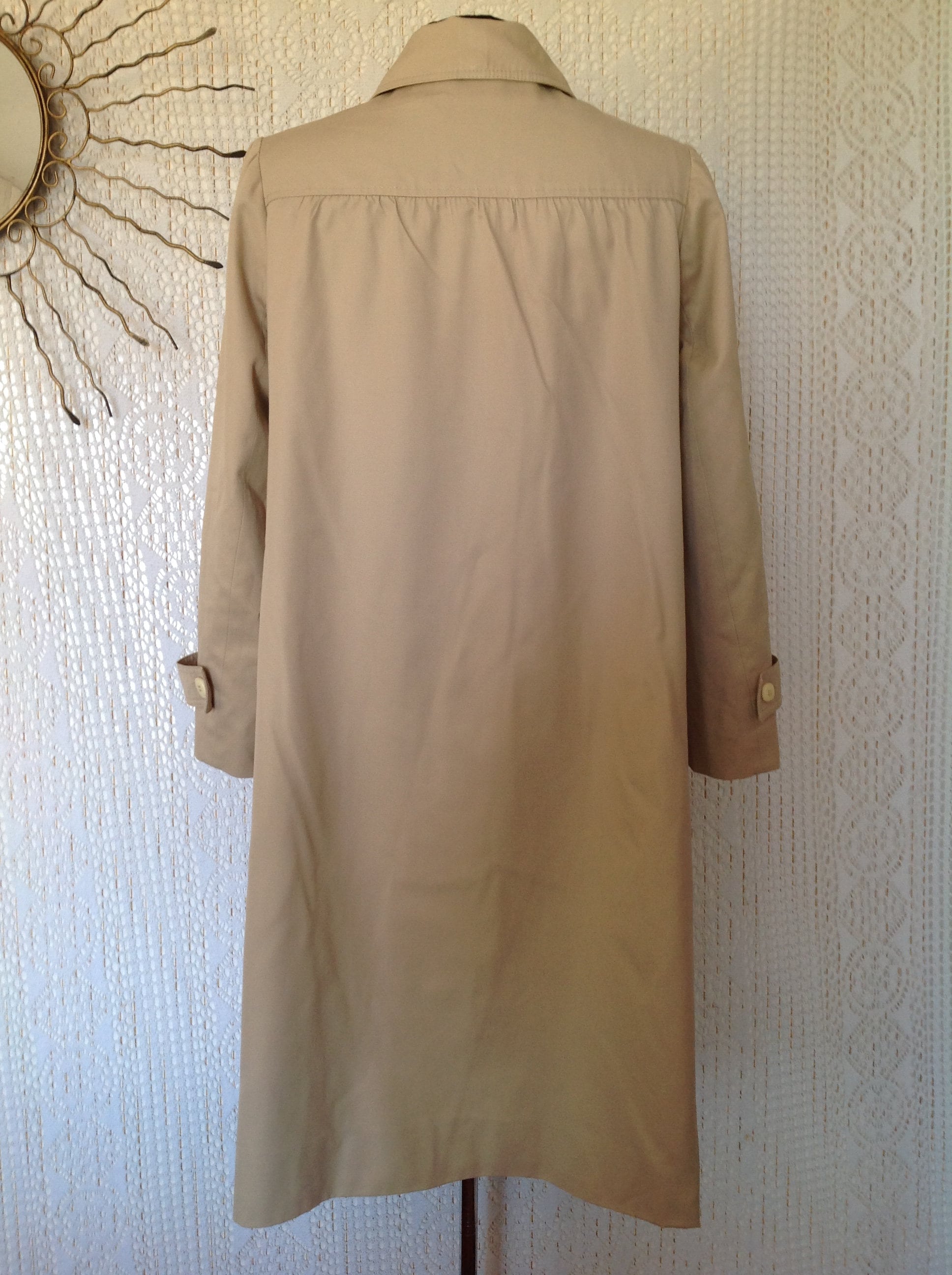Claude Havrey Paris Coat Trench-coat Vintage Size 4042/44 Coat 