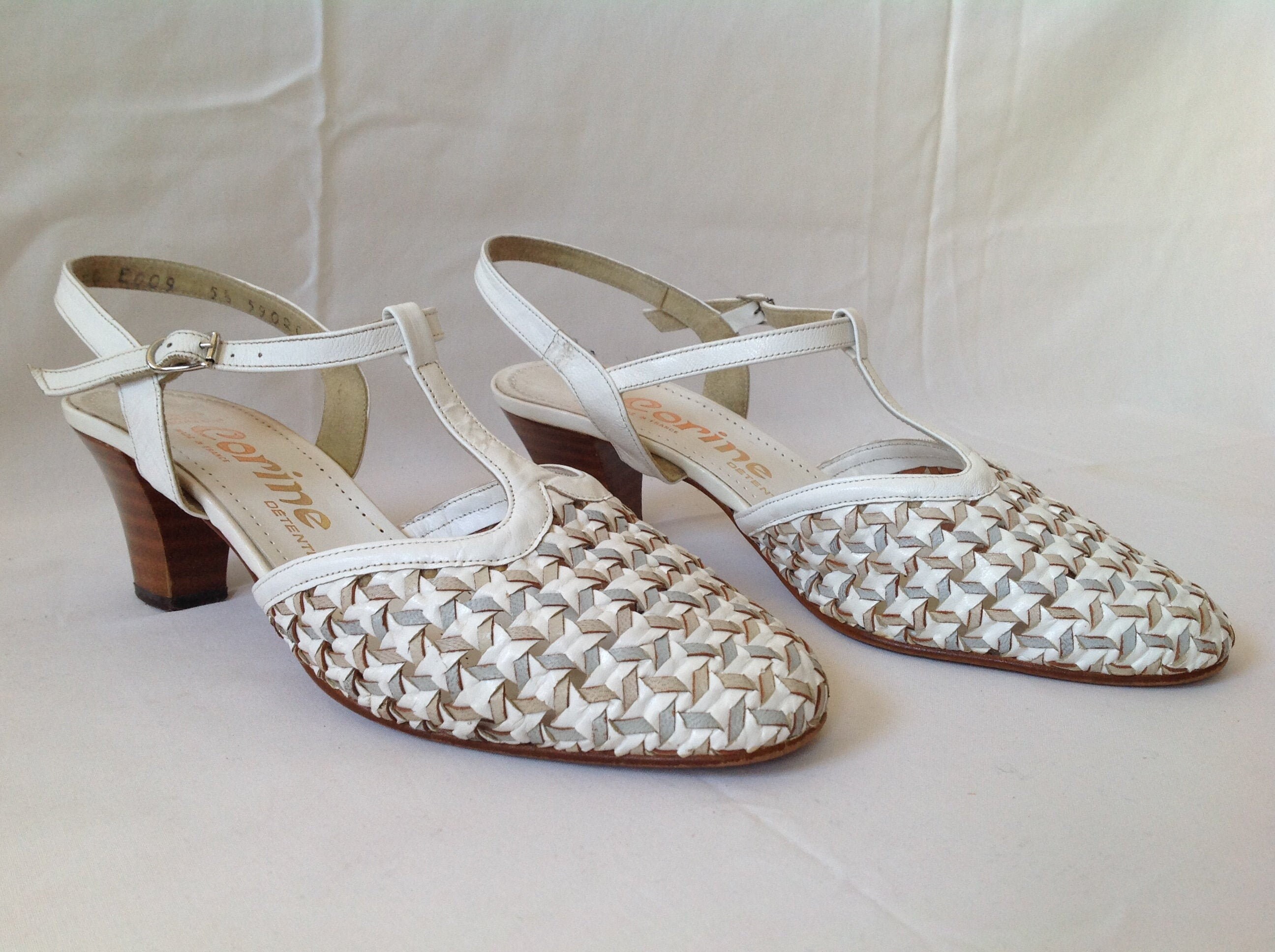 Corine Relaxing Salome Salome Sandalen Gevlochten Vintage - Etsy Nederland