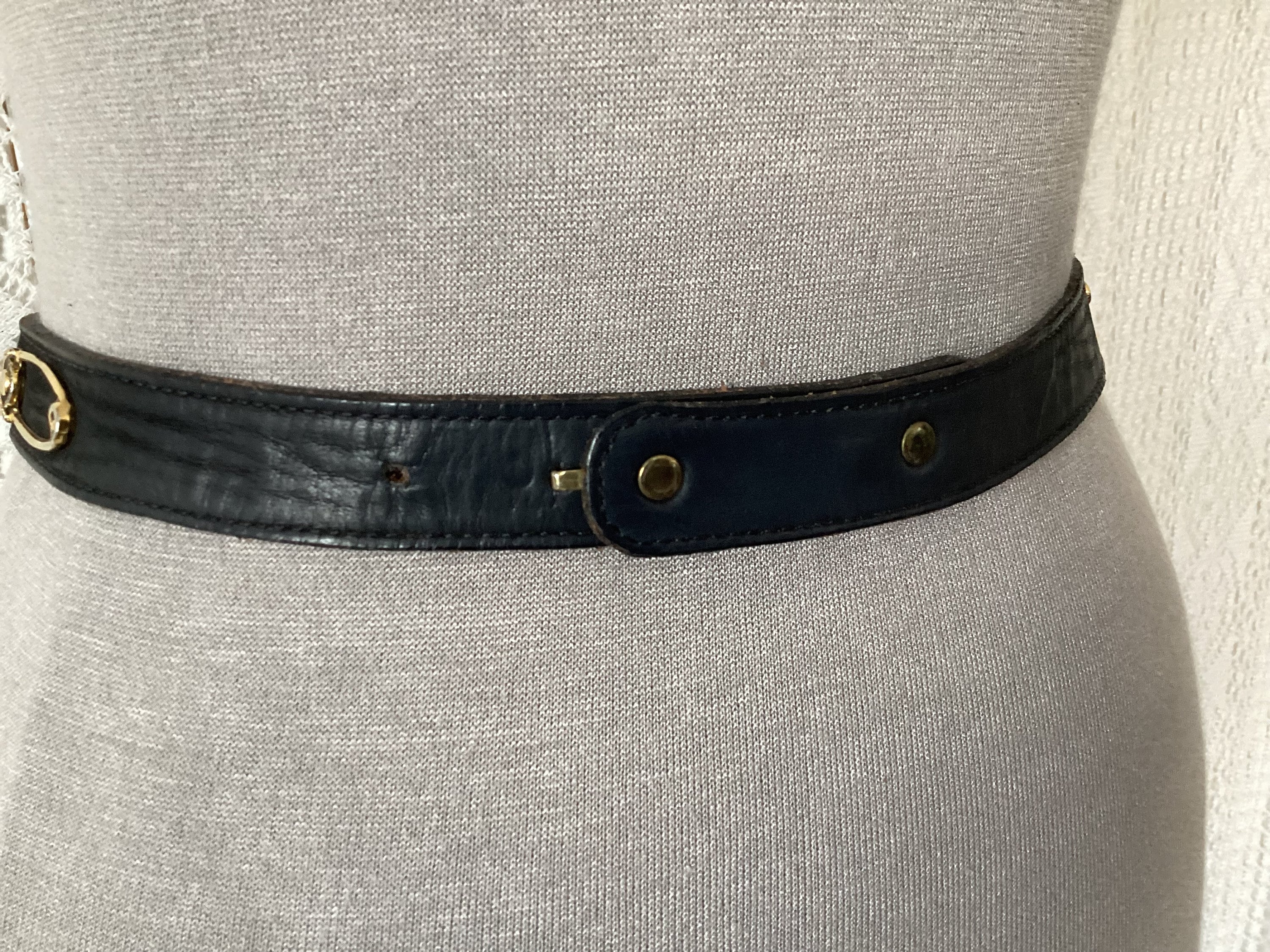 Leatherock Vintage Belt Sz Small Amazon.com: LEATHEROCK Crossed Loop Leather Belt Size: 32  main image 2