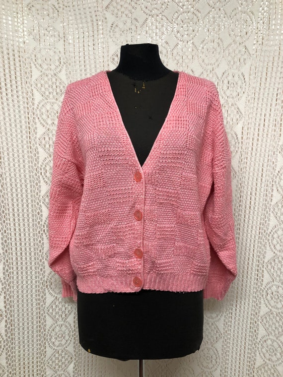 Vest Sweater Cardigan Vintage Size 38/40 Antique … - image 9