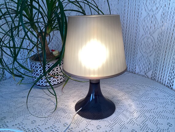 Lampe de Table Lampe de Chevet Vintage Lampe Champignon Lampan Design Magnus Eleback & Carl Ojerstam Made in Hungary Lampe Grise