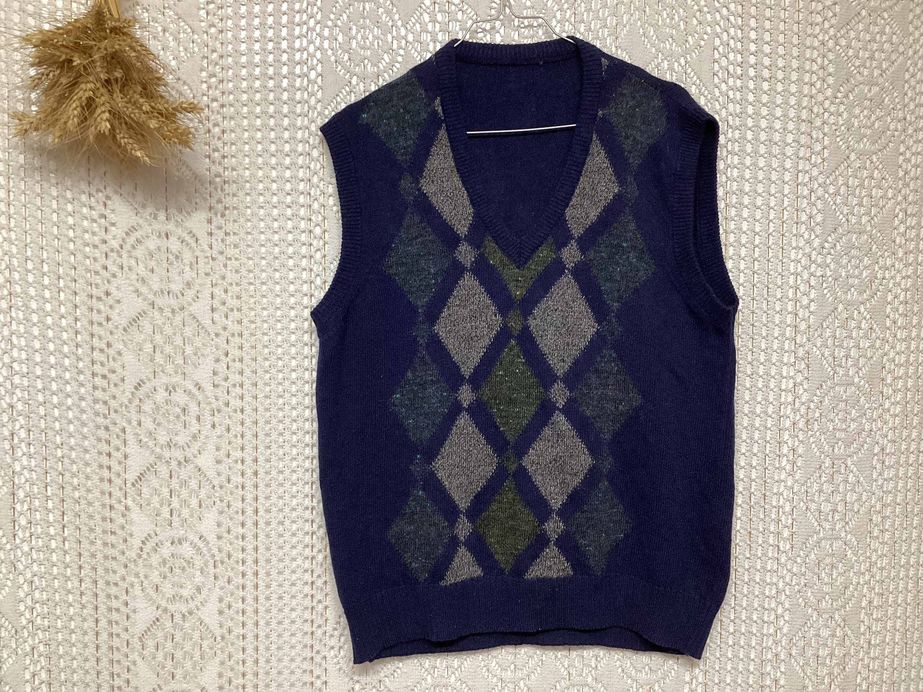 Pull col v sans manches homme France