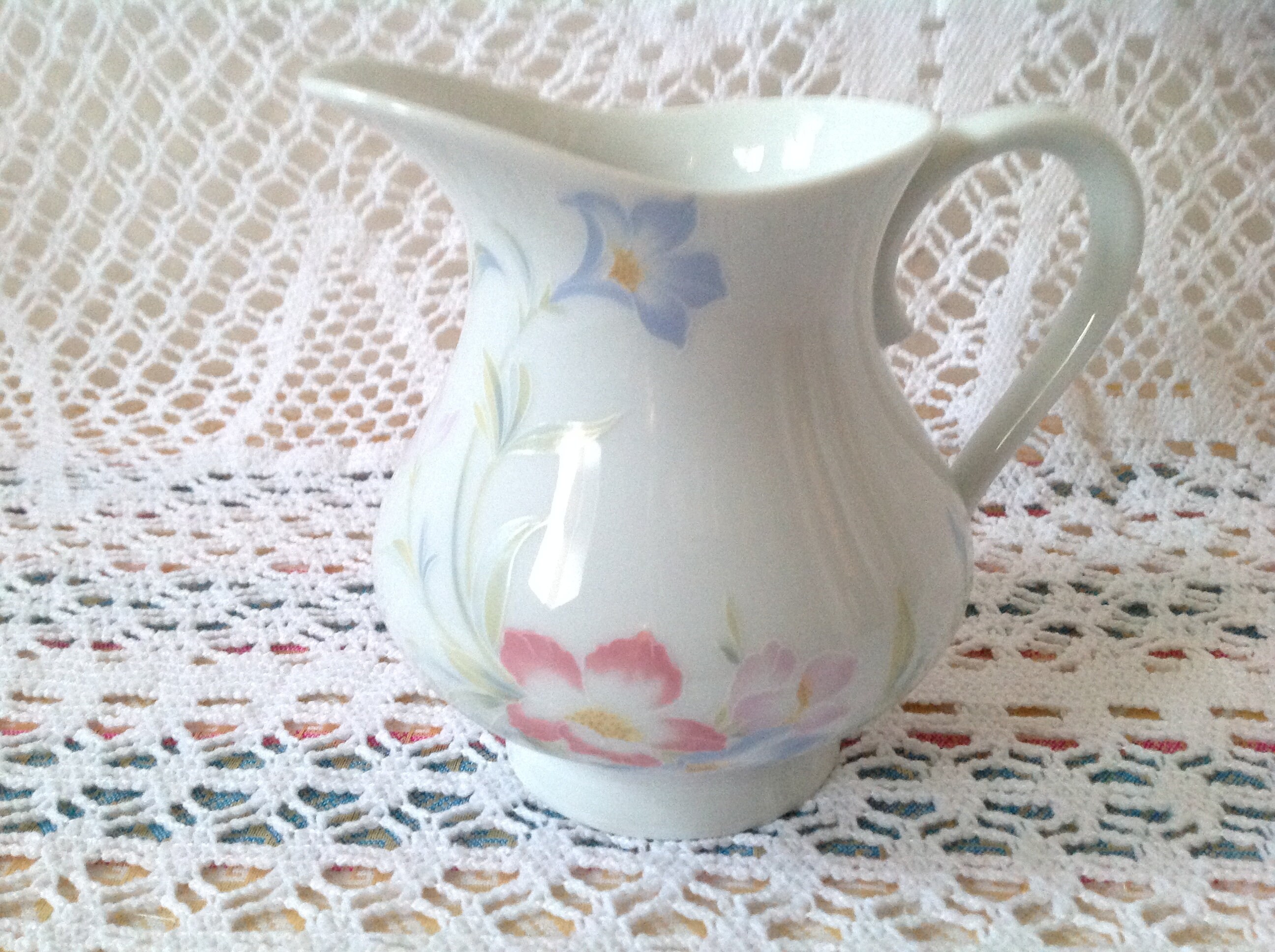 Pot à Lait Pot de Service Vintage en Porcelaine Limoges Antique Français Jammet Seignolles Nagoya