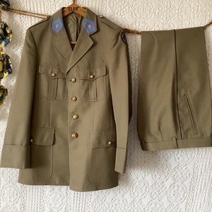 Viejo uniforme militar Etsy Espana