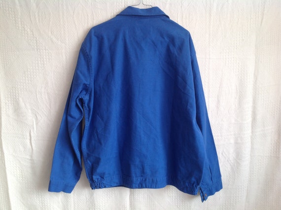 Vintage Work Blue Jacket Adolphe Lafont Jacket Si… - image 8
