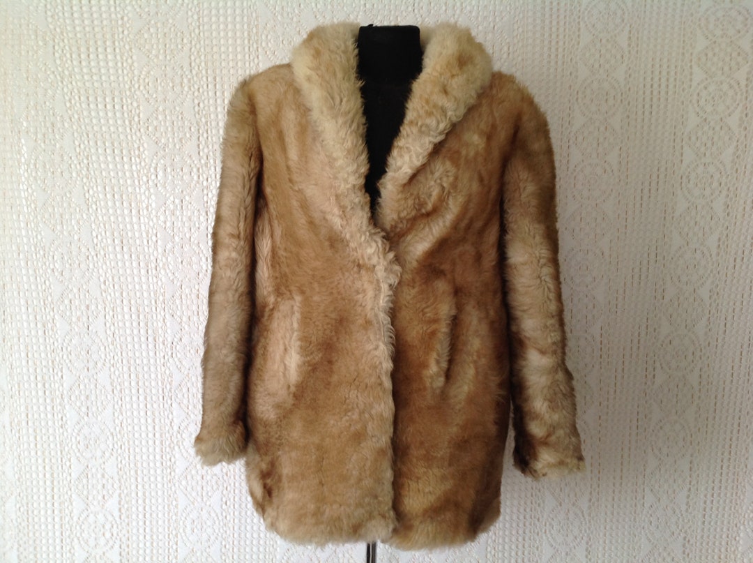 Manteau En Fourrure Véritable Dinasti Taille 48 - Neuf Sans étiquette - Vintage
