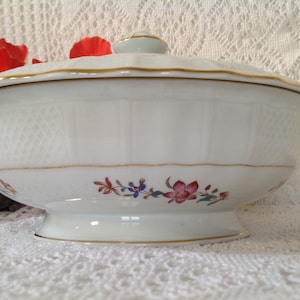 Antique French Limoges France Beautiful Porcelain Soup L. Bernardaud & C