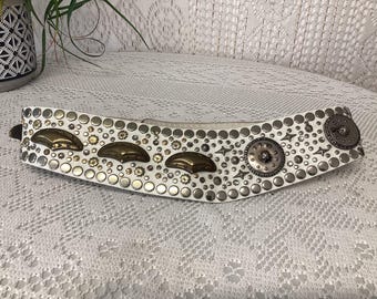 Lily Farouche Vintage Leather Belt Studded Belt Country Belt  display picture 3