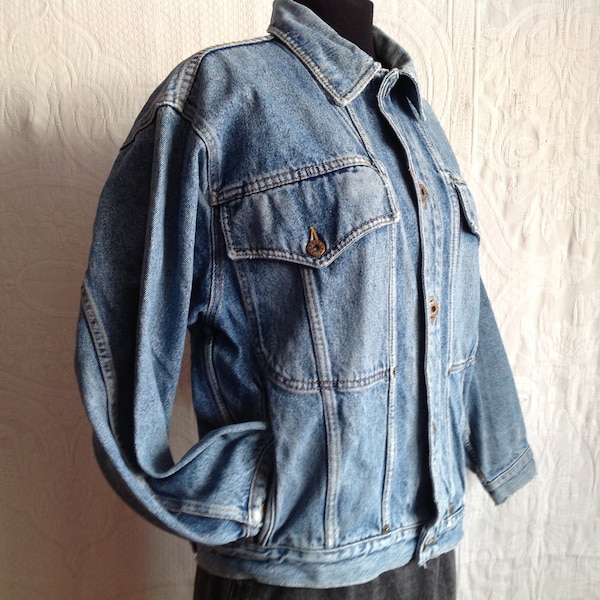 Big Star Veste Blouson en Jeans Vintage Taille S