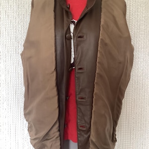 Cuirs Vanifosse Vintage Leather Jacket Size 4 Made in France image 5
