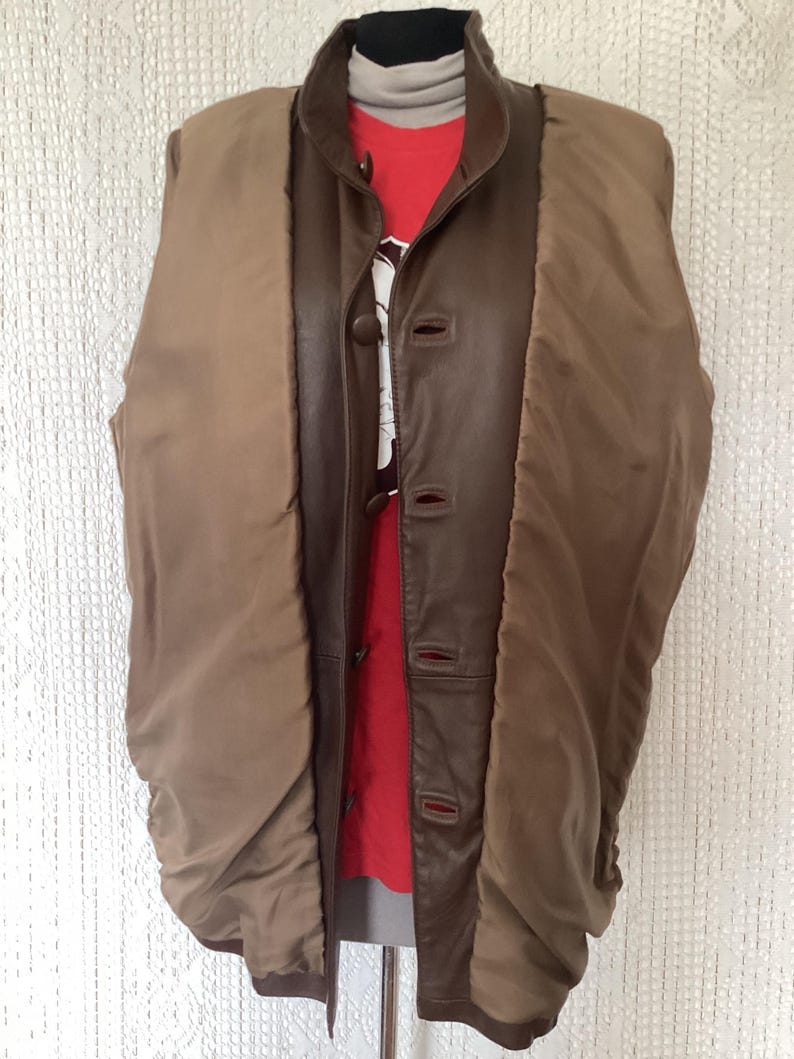 Cuirs Vanifosse Vintage Leather Jacket Size 4 Made in France image 5