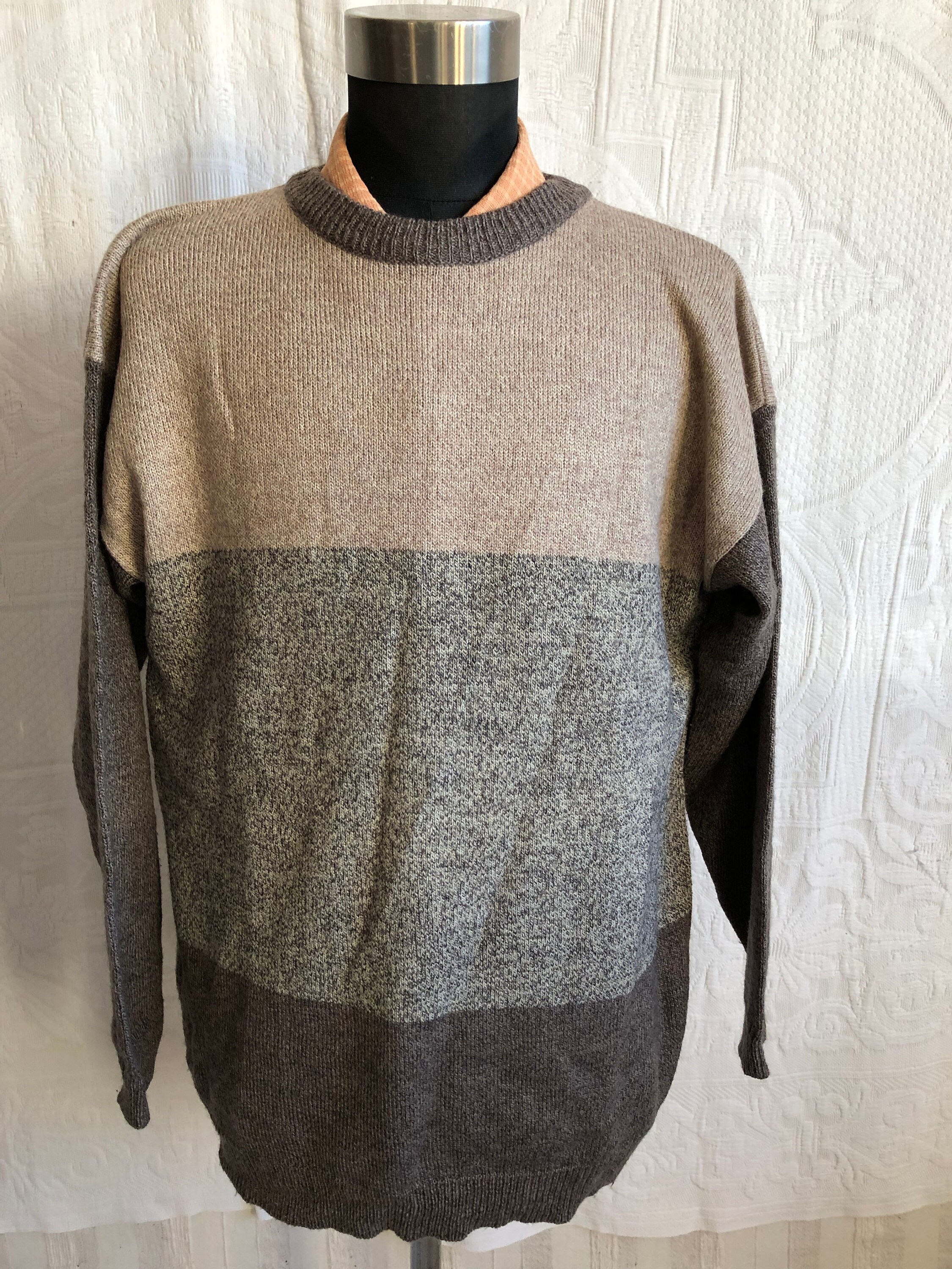 Dikee Men s Sweater Wool Vintage Size 42 44 Women s Oversize