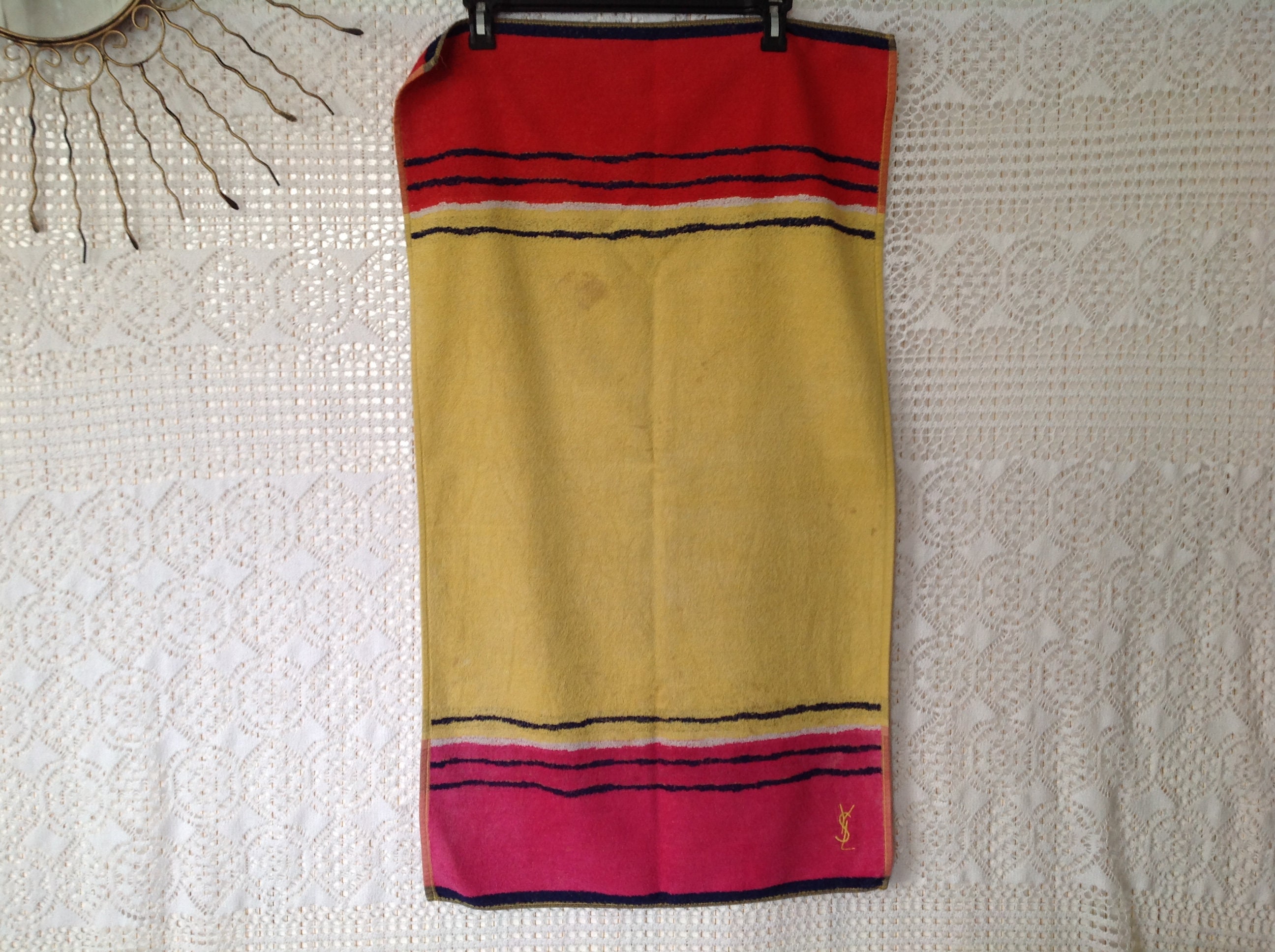 Ysl hand towel hotsell