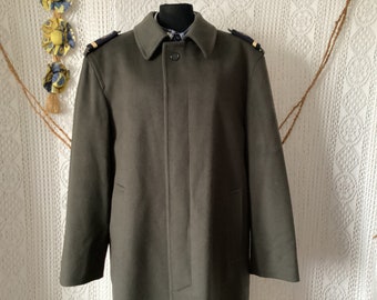 Vintage Military Wool Jacket - Swedish Army M39/M58 - Grey-green