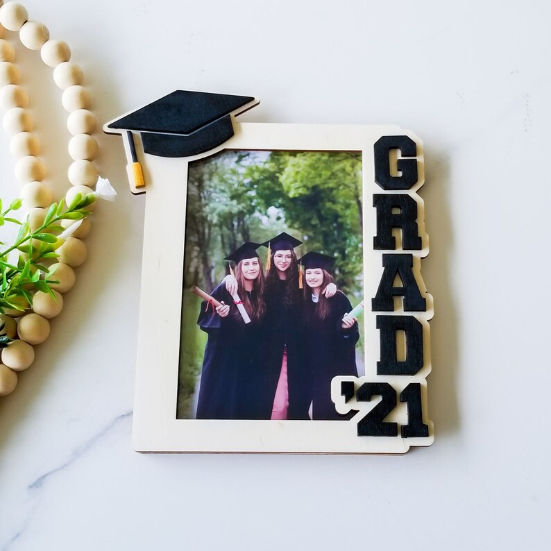 Graduation Picture Frame Graduation 2021 Picture Frame Etsy