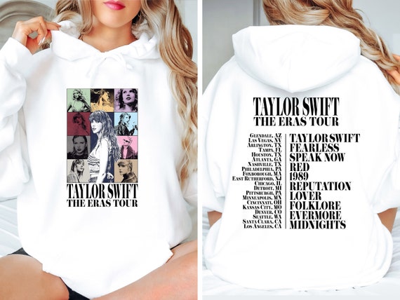 Taylor Swift Eras Tour Official Merch Exclusive Quarter Zip Pullover Unisex