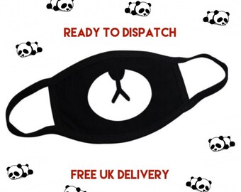 Cute Panda Mask Etsy - panda roblox mask