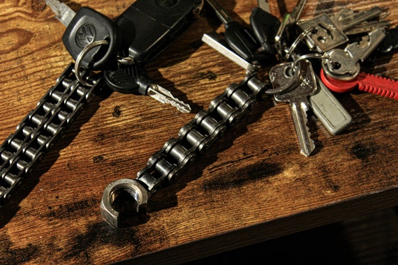 Flaschenöffner - Motorradkette | Geschenke für Motorfans | Upcycling Öffner | Motorradzubehör