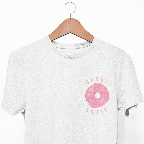 Donut Squad unisex T-Shirt, Funny Donut Shirt, Donut Birthday Shirt, Donut Party, donut family Matching Shirts, Donut Gift Draft