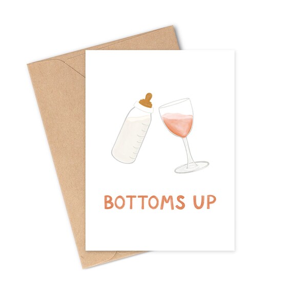 Baby Bottoms Up Card Baby Bottoms Up Card