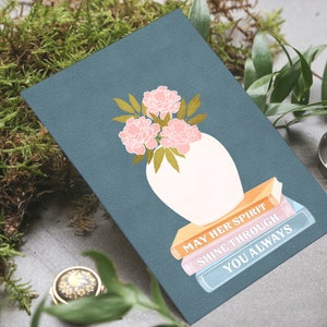 mothers day card for someone who's lost their mother, card for bereaved mother or daughter