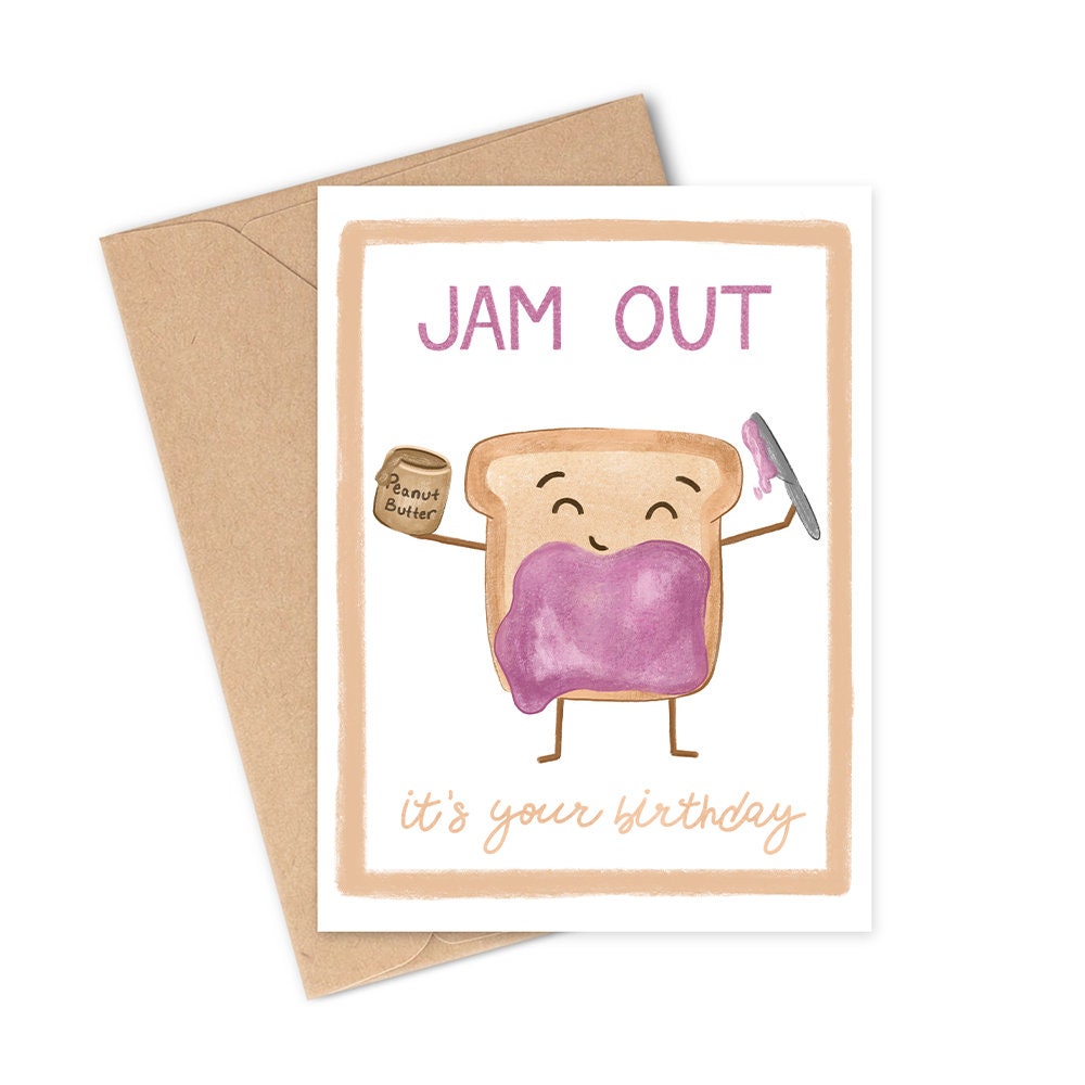 PB&J Birthday | Greeting Card PB&J Birthday | Greeting Card
