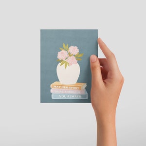 Loss of Mother Card, Mother's Day card, Mom Memorial, Sympathy, Remembrance card, Bereavement card, Memorial, Grief Condolence Gift image 5