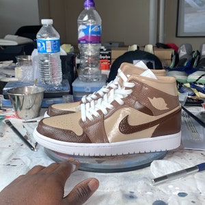 chocolate air jordan 1 mid