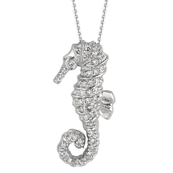Collana cavalluccio marino handmade - Gioielli - Collane - di Lux I