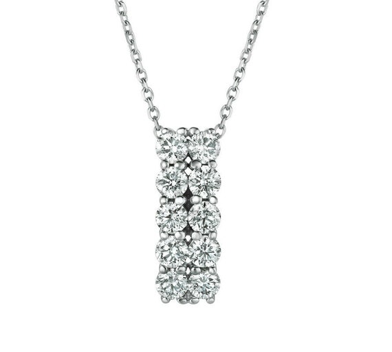 Natural diamond necklace sale