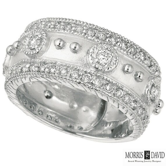 Gerochristo Byzantine Diamond Ring 16号 Byzantine Etruscan 18K Yellow gold Diamond Ring 258-31100