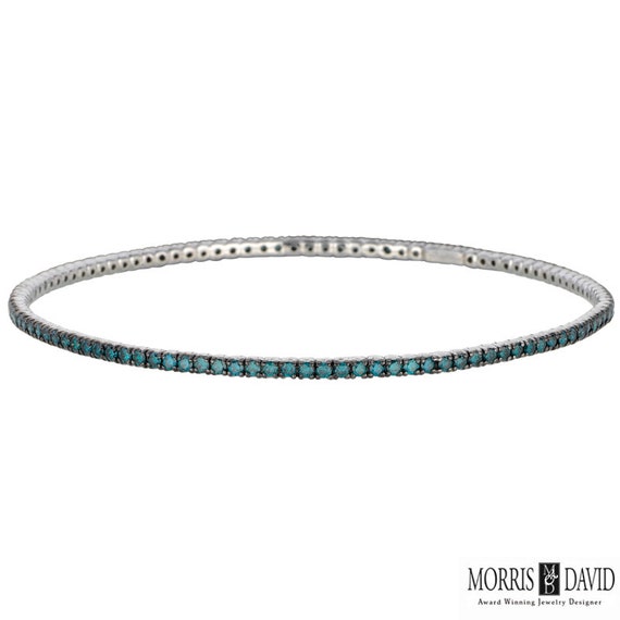 Diamond Flow Hidden Hinge Bracelet – Charles Krypell Fine Jewelry