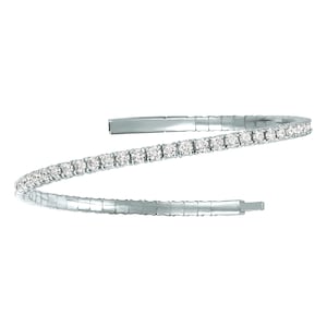 16.40 カラット 天然ダイヤモンド ブレスレット G SI 14K 16.40 カラット 天然ダイヤモンド ブレスレット G SI 14K