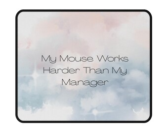 Gaming Mouse Pad: Non-Slip, Funny Gamer Gift, Work Desk Decor