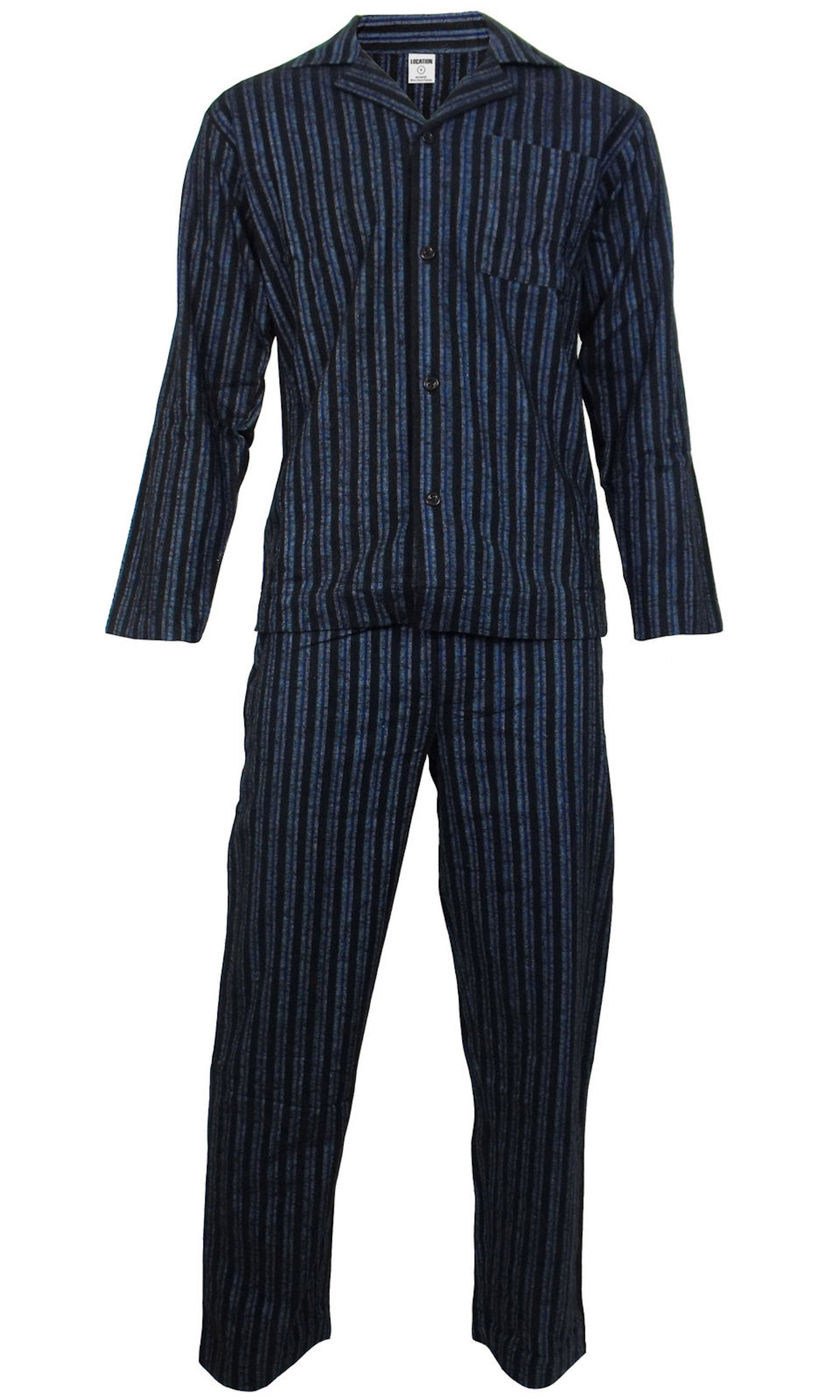 Vintage 1970's Mens Wit Bordeaux Geometrische Flannelette Katoenen Pyjama S NOS Kleding Herenkleding Pyjamas & Badjassen Sets 