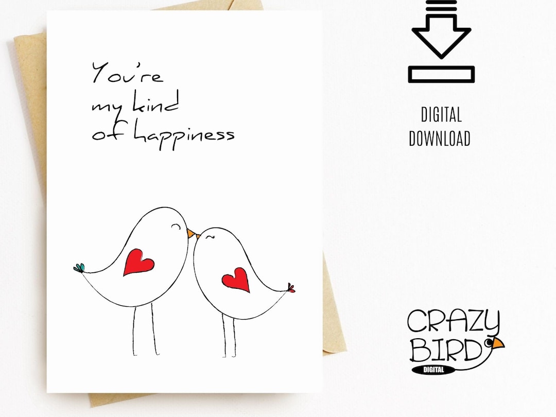 Printable Anniversary Card for Husband for Wife-romantic Anniversary ...
