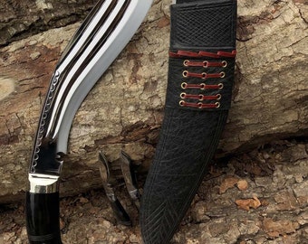 World war-2, 3 Chira classic Balance khukuri knife.