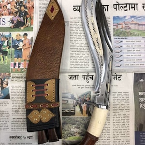 12” Butte Ganjawala- prehistoric 1700’s Antique khukuri