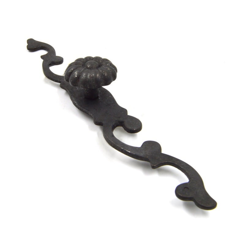 Vintage Solid Brass Drawer Pulls Drawer Knob With Backplate Furniture