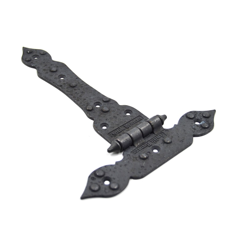 Antique Handmade T Shaped Brass Door Strap Hinge Medieval Etsy